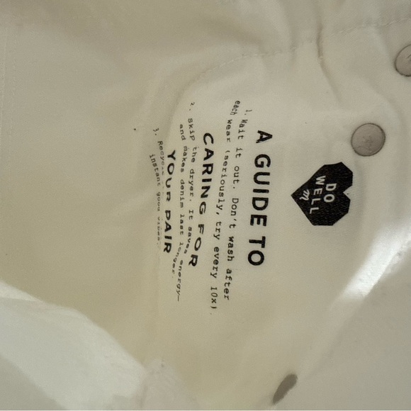 Madewell White High Rise Jeans - Picture 12 of 16